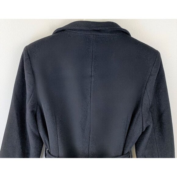 NWT Joie Hesperina Faux Fur Cuff Wool Blend Coat Size S - Picture 7 of 12